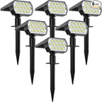 WELALO Solar Spot Lights Outdoor, Solar Landscape Spotlights, Solar Powered by WELALO
