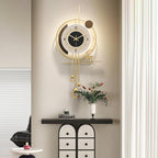 Modern Wall Clock for Living Room, Large Gold Decorative Wall Clock - Image 8