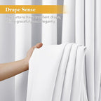 RYB HOME Blackout Thermal Insulated Curtains, Portable Curtain - Image 6
