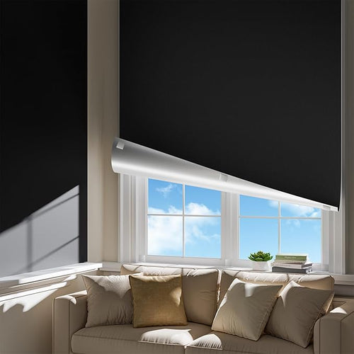 55" W x54 H Portable Blackout Curtains by HEMRLY