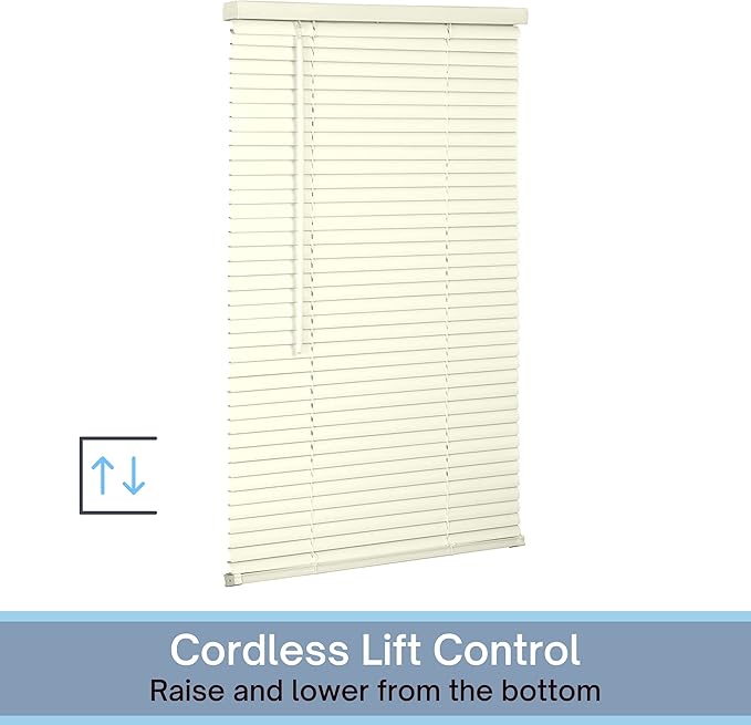 LOTUS & WINDOWARE Cordless Mini Blind, Window Blinds - Image 2