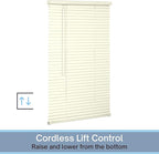 Lotus & Windoware Cordless 1" Vinyl Mini Blind 32" Wide x 64" Long - Image 2