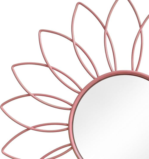 3 Pack Metal Mirrors for Wall Sunburst Wall Mirrors Home Décor Decorative - Image 2
