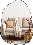 PERFNIQUE Irregular Wall Mirror Asymmetrical Mirror, Decorative Modern Wall - Image 8