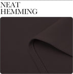 NICETOWN Kitchen Curtains, Toffee Brown, Short Blackout Drapes, Thermal - Image 6