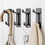 Self Adhesive Wall Hooks for Hanging: Extra Strong 13 LB, Hook for Coat - Image 5