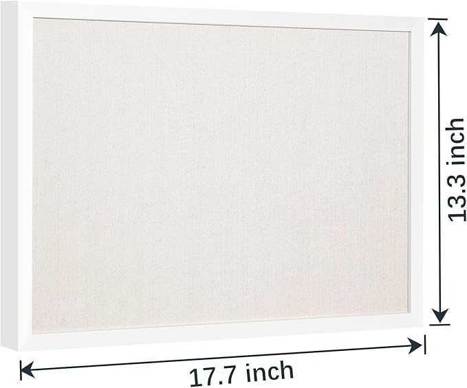 OWLKELA 13.3"x17.7" inch Bulletin Board - Image 2