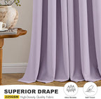 MIULEE Blackout Curtains for Bedroom Living Room 2 Panels, Thermal Insulated - Image 5
