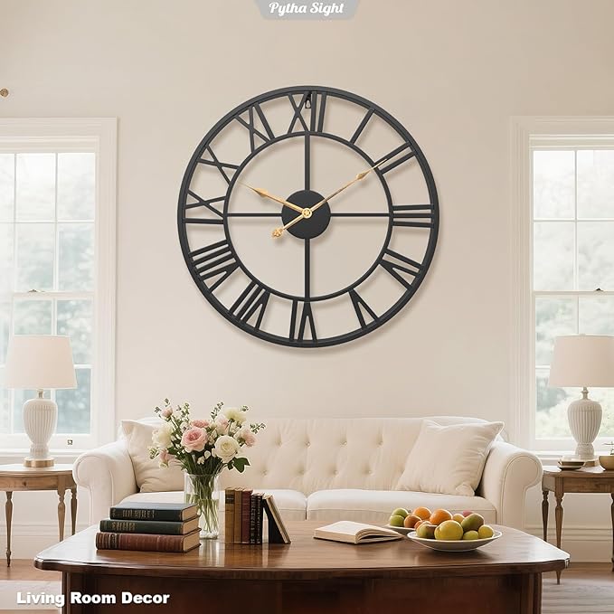 Pytha Sight 20 Inch Large Oversized Wall Clocks - Image 4