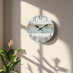 Wall Clock, 16 Inch Silent Non Ticking Wall Clocks Battery Operated, Rustic - Image 6