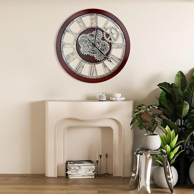 HOIBAI Large Wall Clock, 18 Inch Wall Clocks - Image 6