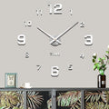Mintime Modern Frameless DIY Wall Clock Large 3D Wall Watch Mirror Numbers by Asrnten