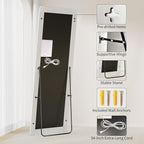 Koonmi LED Full Length Mirror, Lighted Floor Mirrors - Image 7