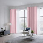CUCRAF Light Pink Blackout Curtains 63 inch Length 2 Panels Set, Rod Pocket - Image 8