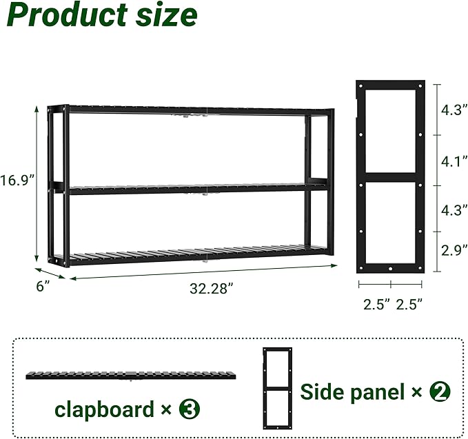 Extra Long Bathroom Organizer Storage Shelves 100% Bamboo Adjustable Height - Image 2