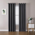 ChrisDowa Blackout Curtains 80 Inches Long 2 Panels Set by ChrisDowa