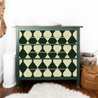 Simon&Siff Retro Peel and Stick Wallpaper Black and Green Wallpaper Vintage - Image 7
