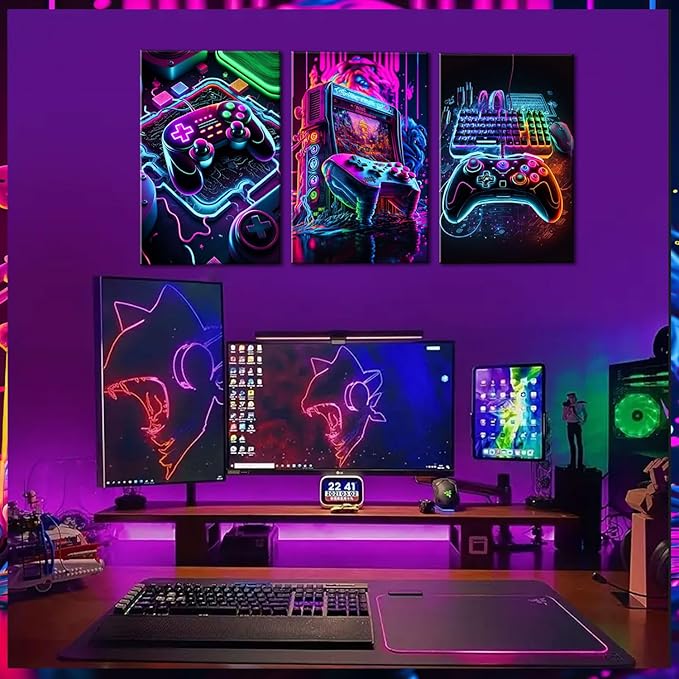 BGFCE Game Room Decor Posters Set of 3 - Image 5