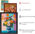 16 PCS Framed Eclectic Wall Art Decor, Mid Century Modern Maximalist Home - Image 3