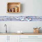 HOMETITUTE Wallpaper Border 4x196 Inch Peel and Stick PVC Wall Border Wallpaper - Image 5
