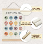 Yomisex Emotions Chart Mental Health Wall Art Poster, It Is Okay to Feel - Image 5