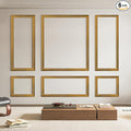 Art3d Pre-Cut Wall Molding Set of 6 pcs, Ready-to-Assemble Wainscoting Panels by Art3d