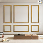 Art3d Pre-Cut Wall Molding Set of 6 pcs, Ready-to-Assemble Wainscoting Panels by Art3d