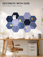 Fluxynara Hexagon Cork Board Alternative - Image 4