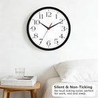 DAXSMY 10 Inch Wall Clock - Image 5