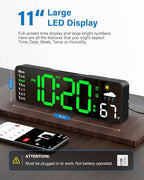 Digital Wall Clock, Digital Clock Large Display - Image 2