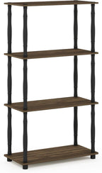 Furinno Turn-N-Tube 4-Tier Multipurpose Shelf Display Rack, Classic Tubes - Image 5