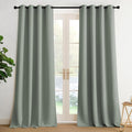 NICETOWN Room Darkening Draperies Curtains Panels, 2 Panels Sage Green W52 x L90 by NICETOWN
