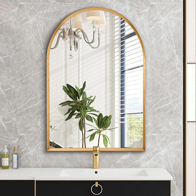 Arched Wall Mirror, Arch Bathroom Mirror, - Image 3