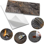 AULIGET 200 Pieces Rust Slate Peel and Stick Backsplash Wall Tiles, Laundry Room - Image 5