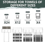 Towel Racks for Bathroom, Bathroom Shelf Over Toilet, Floating Shelves - Image 6