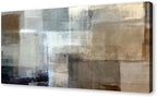 Baisuart A61298 Canvas Prints Abstract Wall Art Print Paintings Grey and Brown by Baisuart