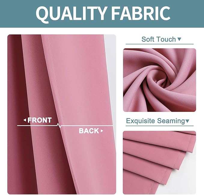 ChrisDowa Grommet Blackout Curtains - Image 3
