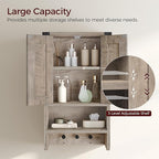MAHANCRIS Bathroom Wall Cabinet, Farmhouse Medicine Cabinet - Image 4