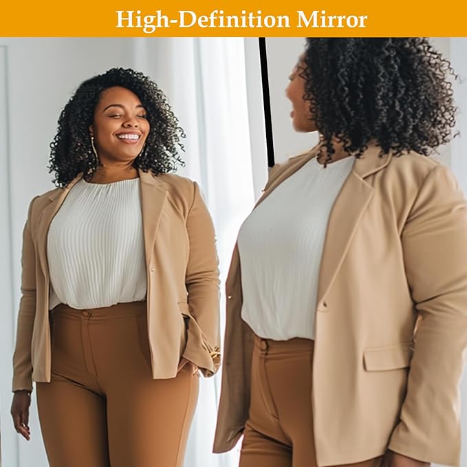 Dewfig Arched Full Length Mirror, Full Body Mirror - Image 4