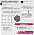 LOTUS & WINDOWARE Cordless Mini Blind, Window Blinds - Image 6