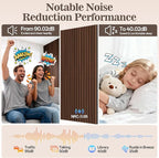 2 Pack Wood Panels for Wall, 47.24" x 23.81" Acoustic Wood Slat Wall Panel for - Image 4