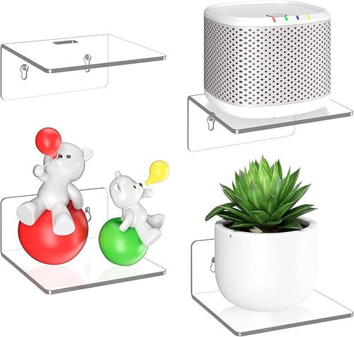 4 Pack Small Wall Shelf by Unknown