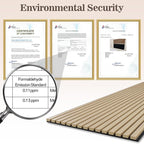 4 Pack Wood Panels for Wall, 47.24" x 23.81" Acoustic Wood Slat Wall Panel for - Image 5