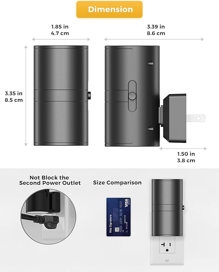 L LOHAS LED Bright Night Light, Night Lights Plug into Wall, 5000K Daylight - Image 4