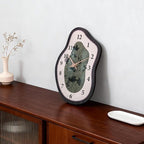 Mid Century Retro Irregular Shape Wall Clock, Silent Non-Ticking Battery - Image 8