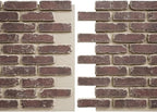 EverStone Aged Brick Faux Brick Panel, 46 7/8"W x 27"H x 1 1/4"D, Merlot Color - Image 8