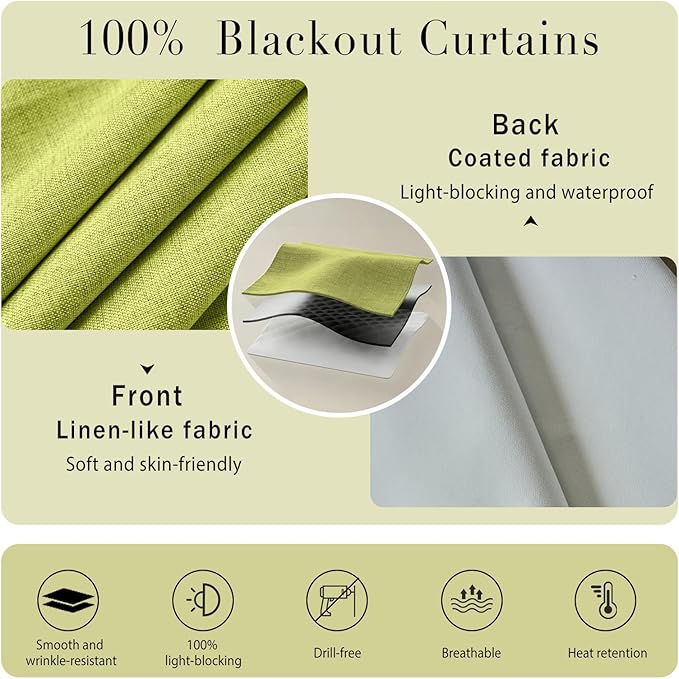 Magic Tape 100% Blackout Curtain - Image 4