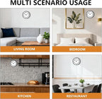 Wall Clock, 8inch Modern Silent Non-Ticking Wall Clocks Battery Operated - Image 8