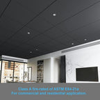 Art3d 12-Pack Smooth Drop Ceiling Tile 2ft x 2ft - Image 7