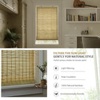 LazBlinds Cordless Bamboo Blinds, Roll Up Shades - Image 4